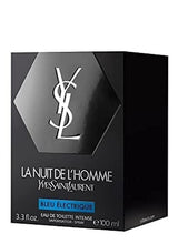 Yves Saint Laurent YSL La Nuit De L'Homme Bleu Electrique Eau De Toilette Intense Spray 3.3 Oz - Fragrance Me Baby