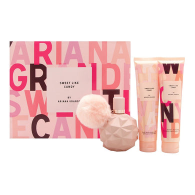 Ariana Grande Sweet Like Candy By Ariana Grande 3 Piece Gift Set - Fragrance Me Baby