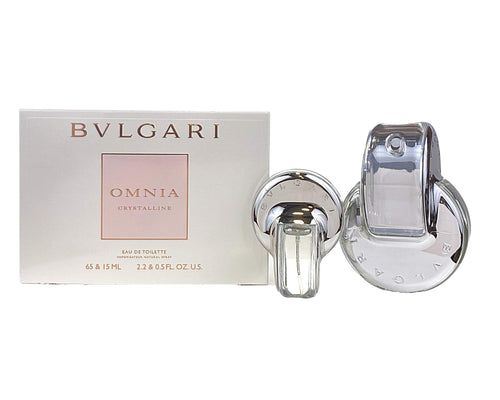 Bvlgari Omnia Crystalline 2 Piece Gift Set Eau de Toilette for Women - Fragrance Me Baby