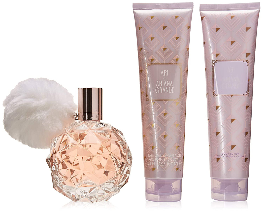 Ariana Grande Ari By Ariana Grande 3 Piece Gift Set - Fragrance Me Baby